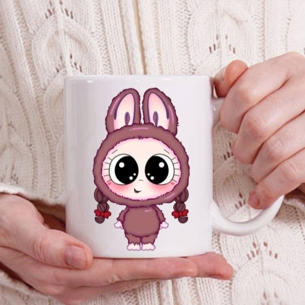 Cute Bunny Character Labubu  Mug